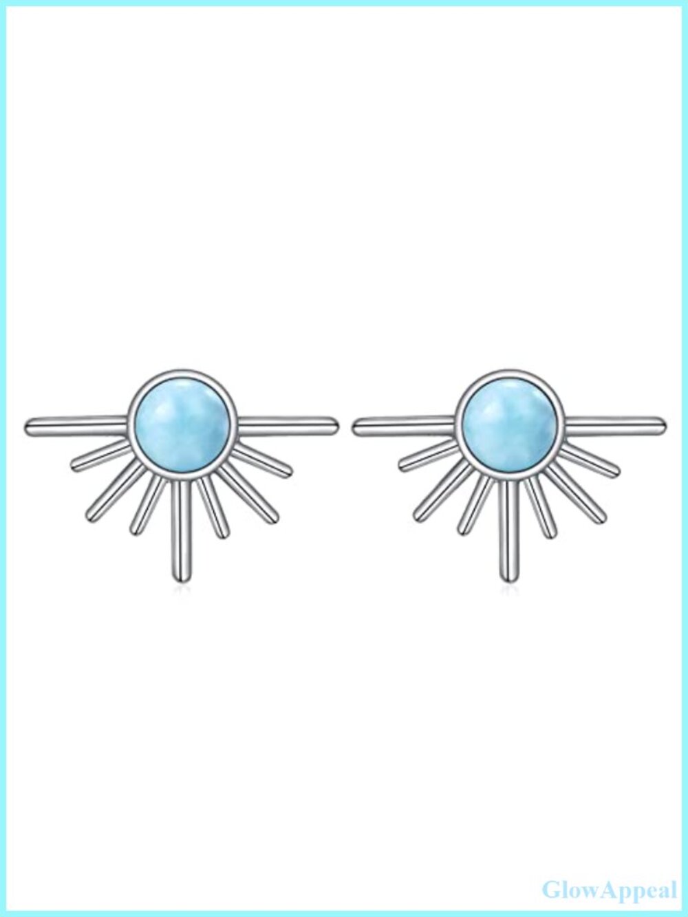 Tiny Sun Stud Earrings 925 Sterling Silver Hypoallergenic Gift